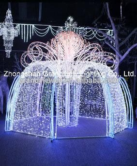 LED Christmas Rope Decoration Lights for Square Shopping Mall