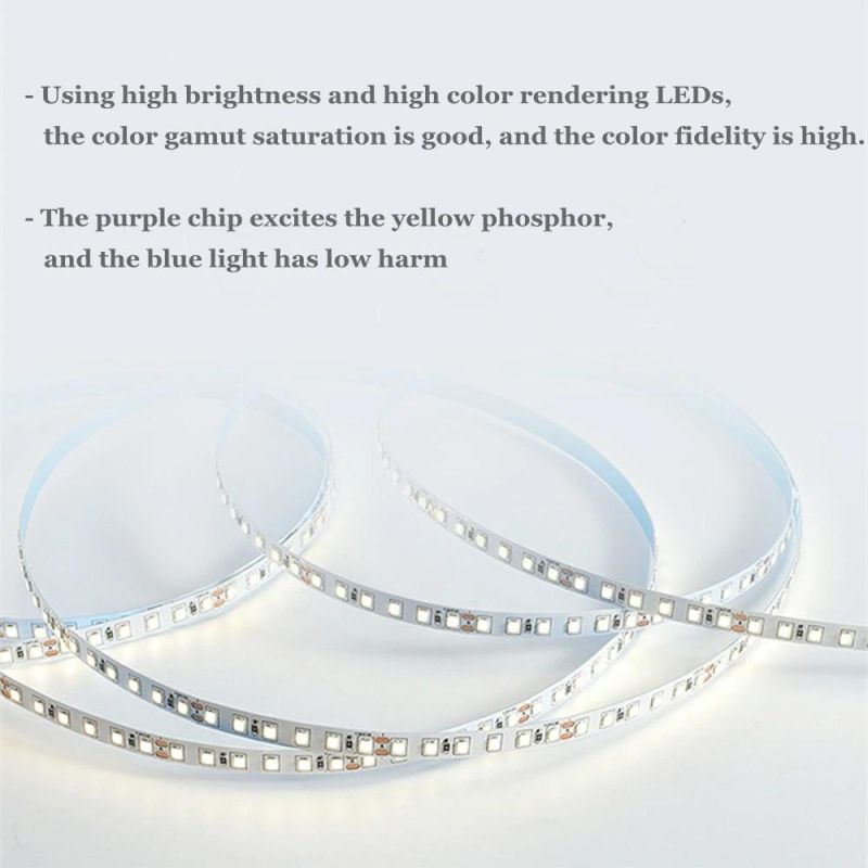 CRI>95 Full Spectrum 2700K LED Strip Tape Light