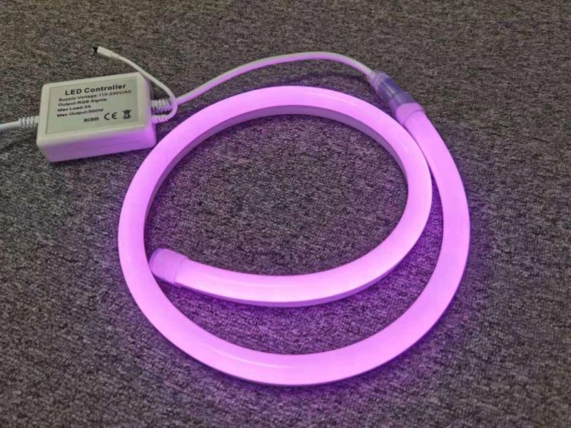 24V IP65/IP67 Bendable Waterproof Flexible DIY Silicone LED Tube Profile for Neon LED Strip