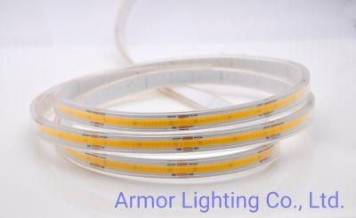 New Arrival COB LED Strip Light 420LED 10mm DC24V CRI90 for Home/Bedroom/Kitchen Decoration