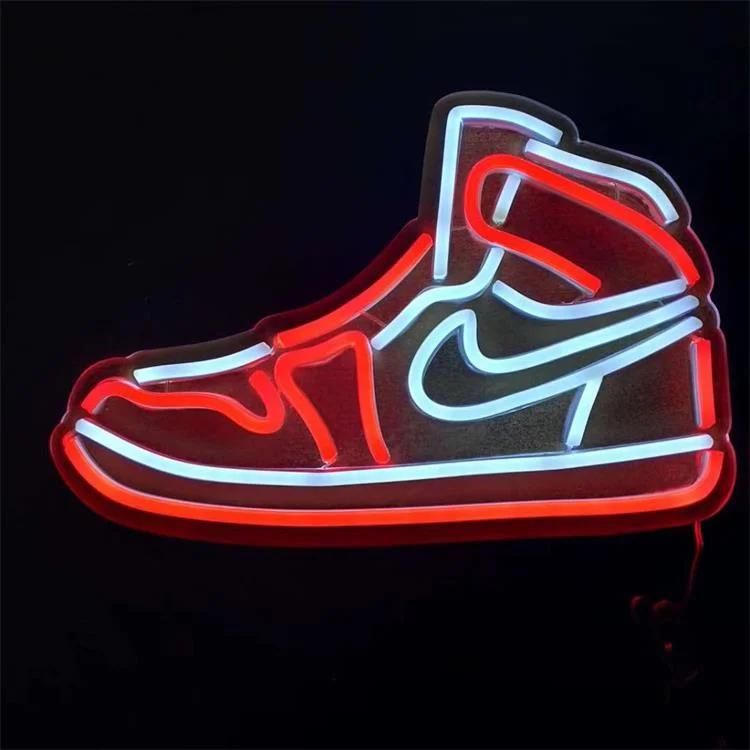 Wholesale China Factory Price Custom Acrylic Shoe LED Neon Sign