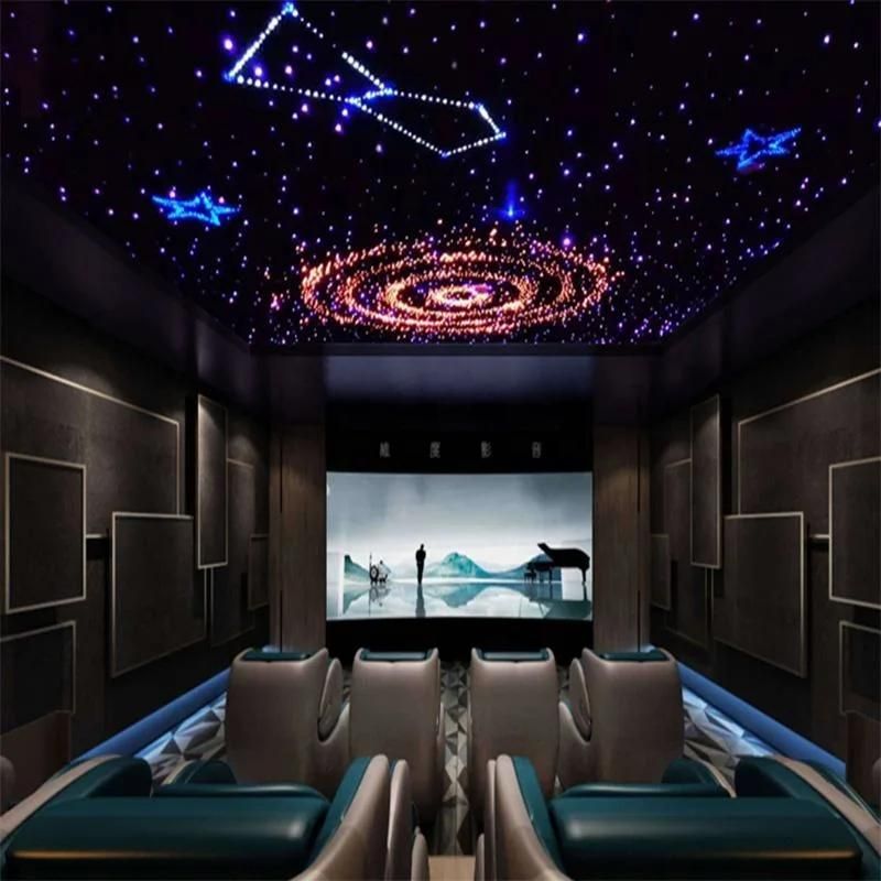 Cinema/Bar/Restaurant Ceiling Decoration Fiber Optic Light