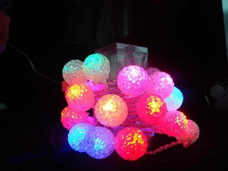 2016 New LED String Light with Bulbs, Ball Light