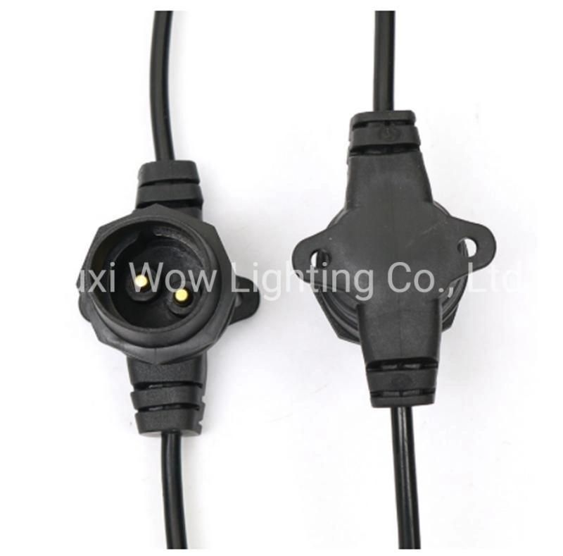 B22 Waterproof Lamp String Power Cable Outdoor Greenhouse Running Lamp String Power Cable