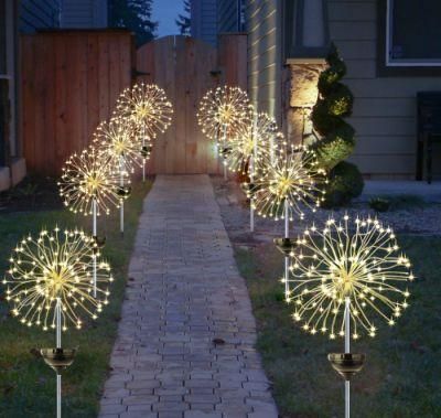 Solar LED Lightgarden Yard Backyard Patio Trees Lighting Decorations Christmas New Year