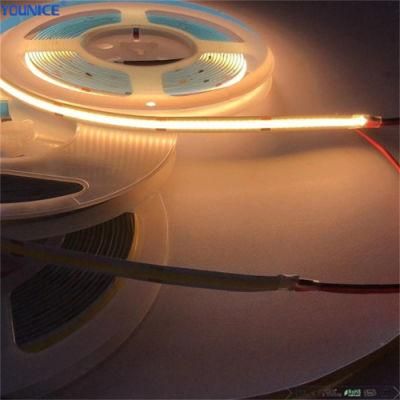 High Brightness 8mm Width 320LEDs/M Ra90 LED COB Strip