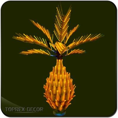 Event Party Ornament Christmas Lights Outdoor IP65 High Waterproof LED Plants Flowers Artificial Palm Trees