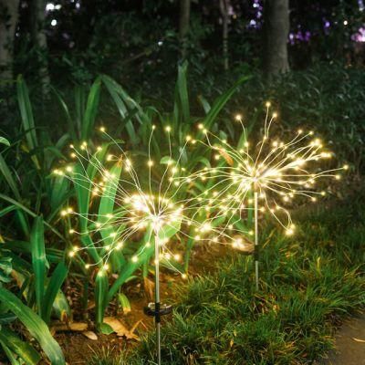 Solar Garden Lights Solar Firework Lights Solar Powered String Light for Garden, Patio, Yard, Flowerbed