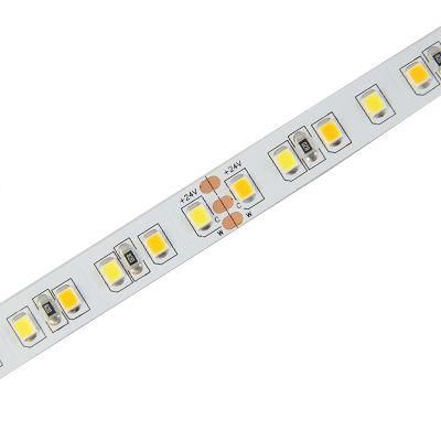 No UV/IR radiationr dimmable CCT 2835 LED Strip Light for indoor use