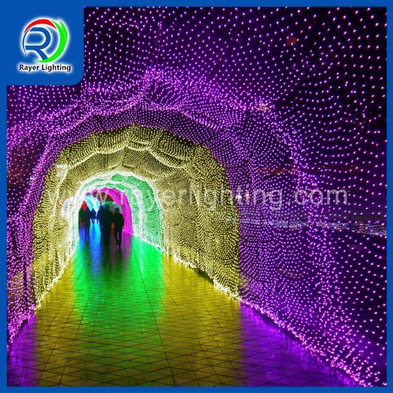 Coloeful Lights RGB Color Changing DMX Outdoor LED Kerstverlichting Christmas Light LED String