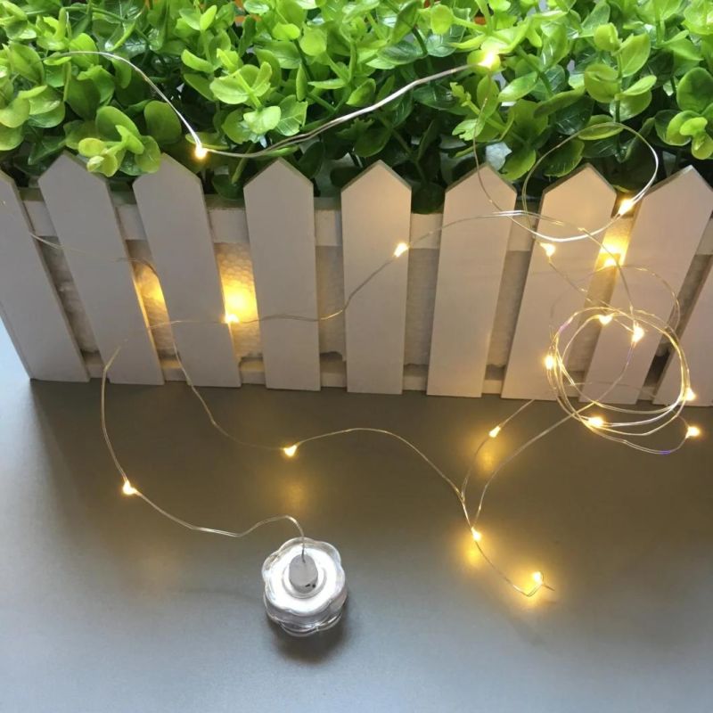 2meter 20 LED Flower Leaf Garland LED Fairy String Lights