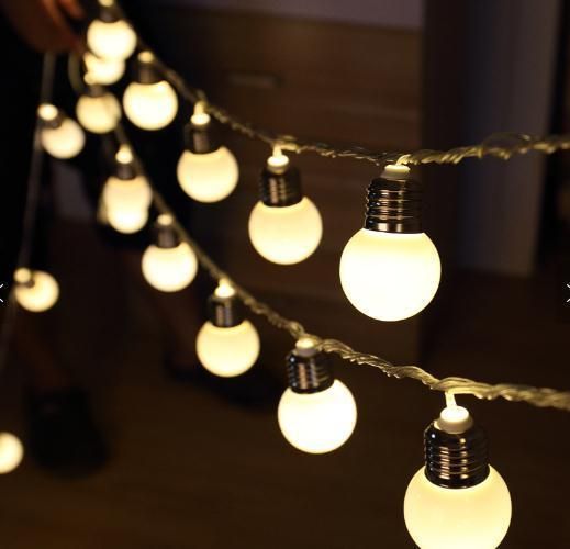 25FT Clear Globe G40 Bulb Outdoor Decoration String Light