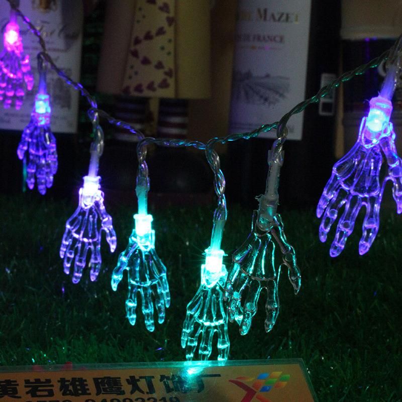 5 Meters Ghost Hand LED Light String for Halloween Decorations