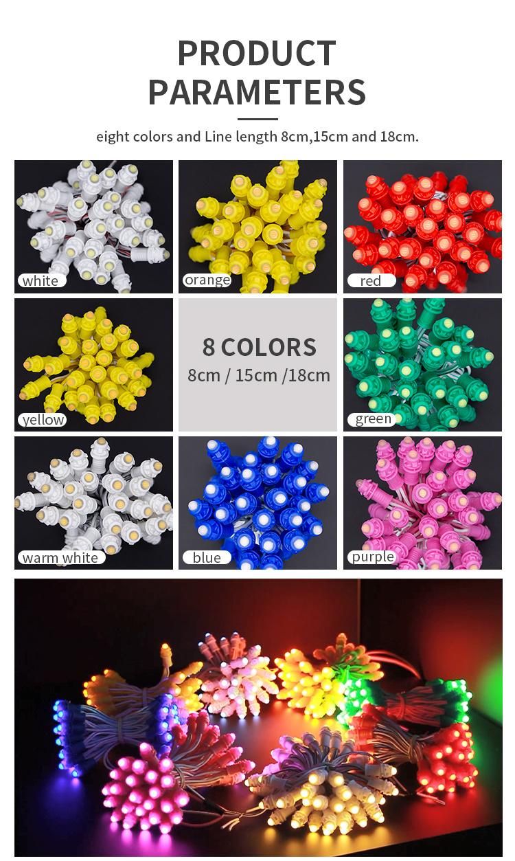 Outdoor LED String Lights IP65 Christmas Tree Light Decorative Light