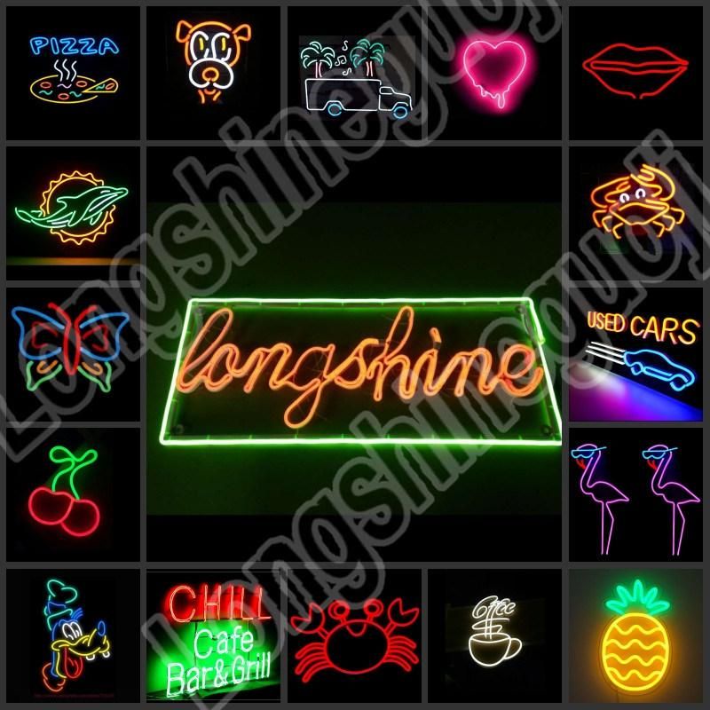 Outdoor Light Neon Sign for Food Shop Avertising Decoration