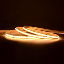 High Cost Effective 10W/M Indoor 480 Chips/Meter 24V DC COB Flexible LED Strips From China Factory