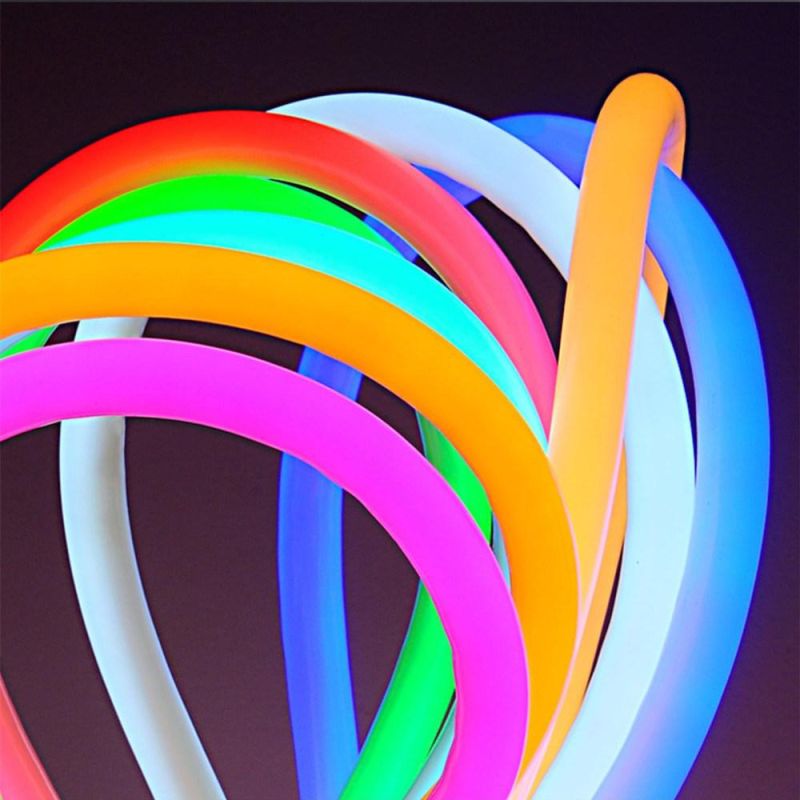 360° Full Illumination Dia13mm Silicone Tube LED Neon Strip