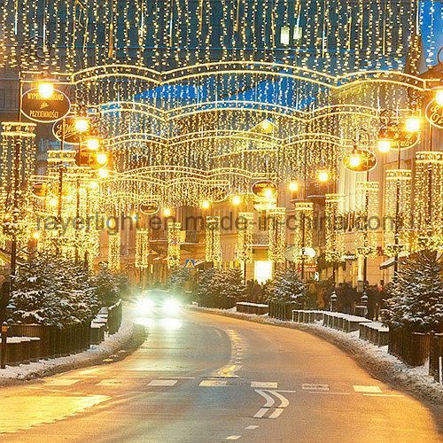 High Quality Christmas LED Waterfall Curtain Lights LED Decoration Light