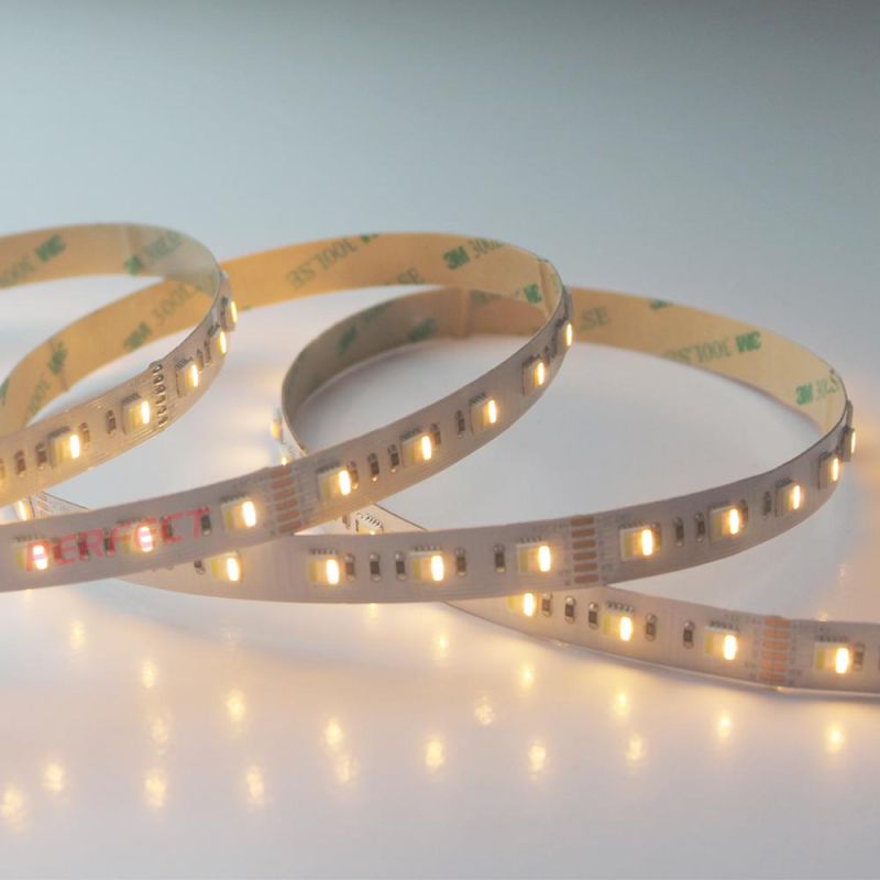 Wrgbw SMD5050 5in1 Color Change RGB+CCT Flexible LED Strip Light