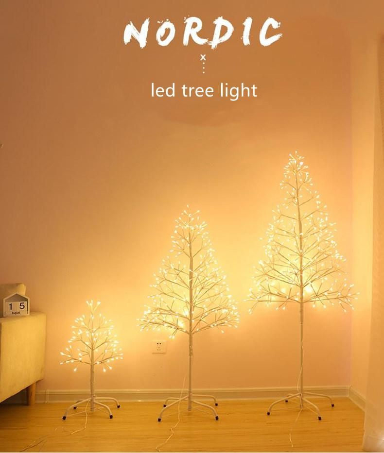 Battery Powered LED Small Tree Light for Home Decoration Light
