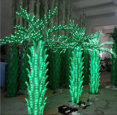 Yaye 18 Top Sell Ce &amp; RoHS Approval LED Palm Tree, Outdoor LED Palm Tree for Garden Decorative