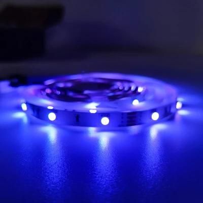 Wholesale Custom Smart Indoor Flexible 5m 5050 30LEDs RGB Waterproof LED Strips Lights for Home Bed Room