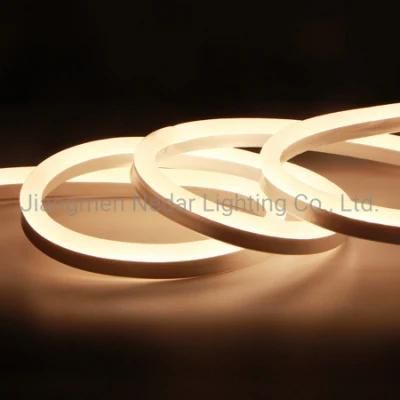 Holiday Decoration 24V Flexible SMD LED Neon Flex Waterproof Warm White