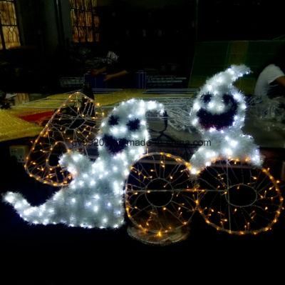 LED Halloween Ghosts Decoration Lights