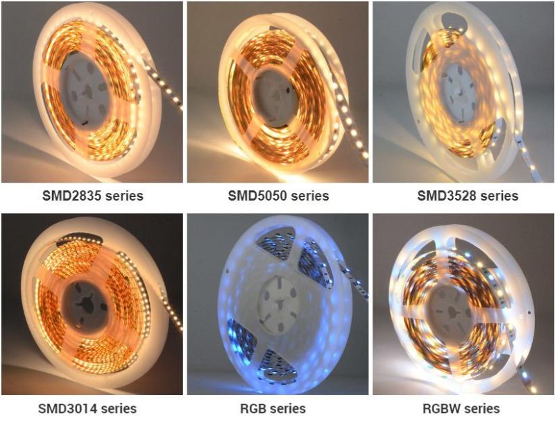 IP65 Gripping Glue 110-120LM/W SMD2835 LED Strip with CE RoHS