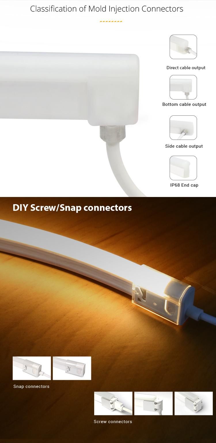 Pixel Waterproof LED Lighting Strip with Connector