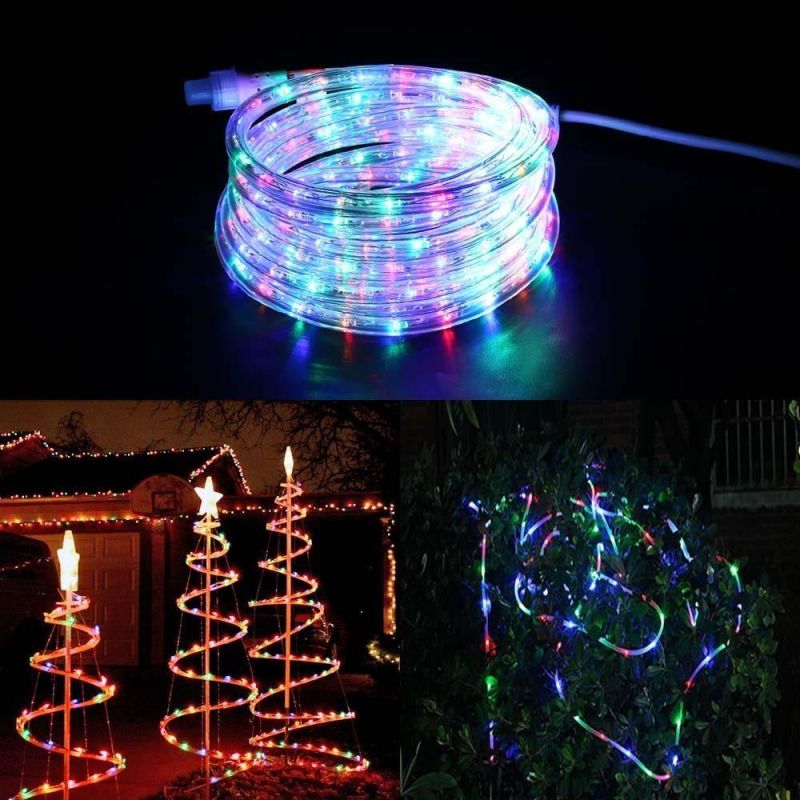 2-Wire LED Heavy Duty Bright Warm White Expandable Rope Light