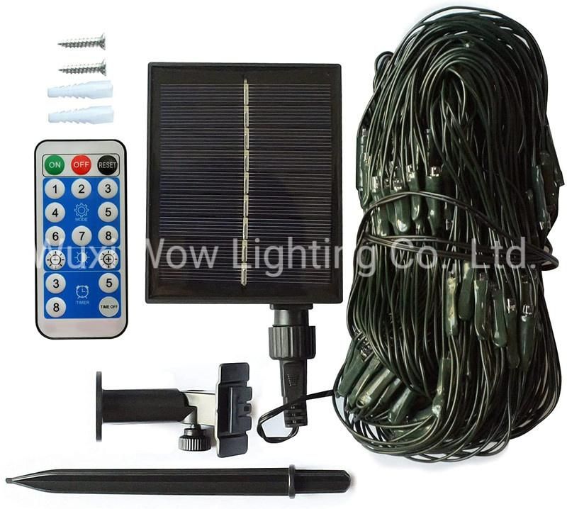 300 LED 4m X 2m Mesh Lights Outdoor Net Lights Mains Powered, Multi-Colour Christmas Garden Fairy Light
