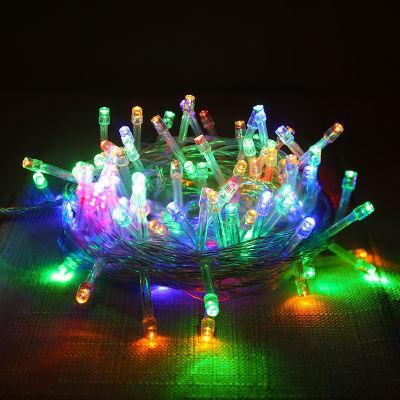 12m 100LED Curtain Outdoor LED Christmas Street Decoration Lights Sale Holiday LED Solar String Light