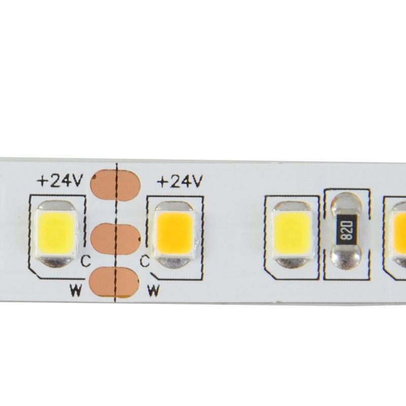 No UV/IR radiationr dimmable CCT 2835 LED Strip Light for indoor use