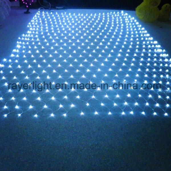 Colorful Garden Christmas Decorations LED Net Light for Tree and Lawn Decoration