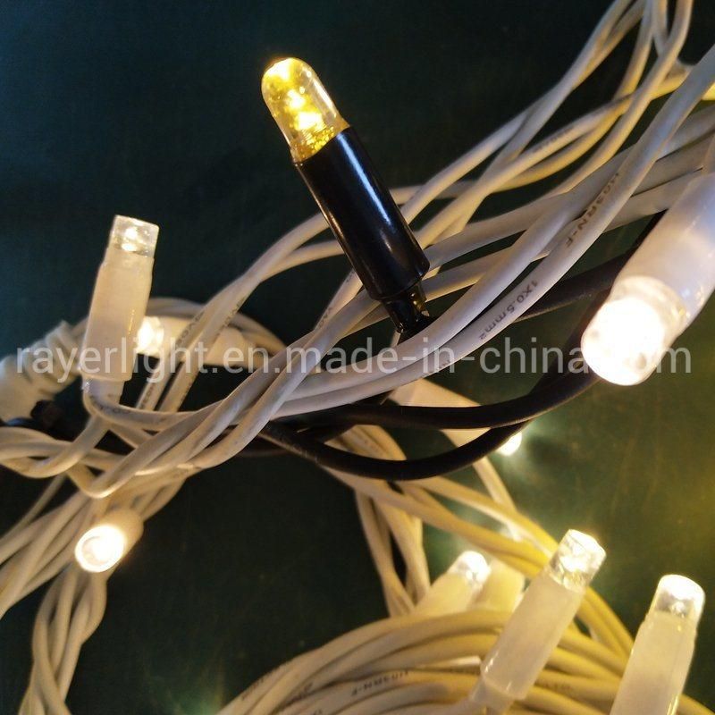 Holiday Decoration PVC Wire LED Outdoor Decoration Christmas Decoration String Light