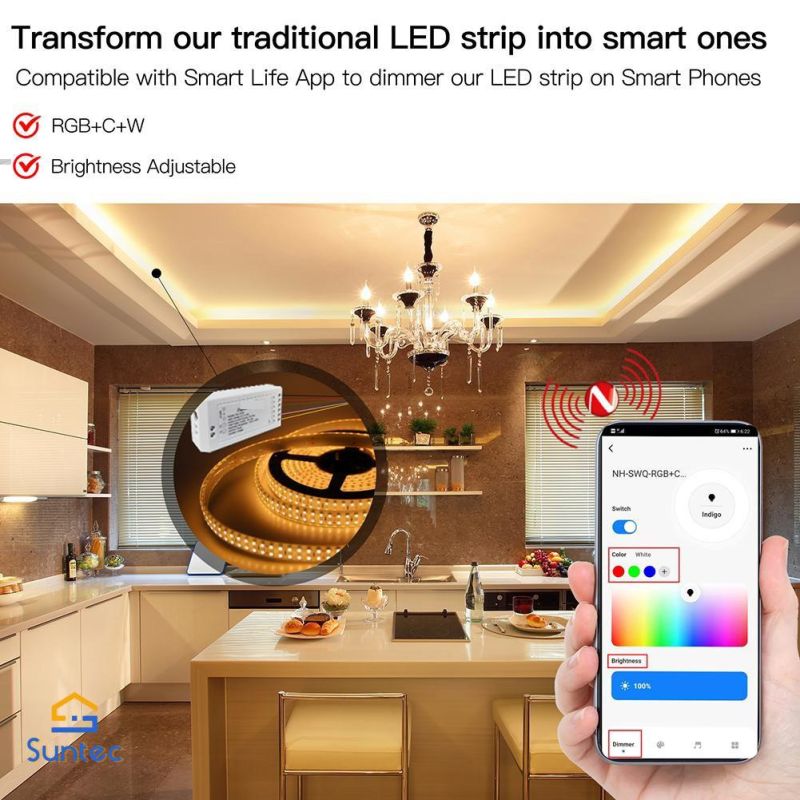 WiFi/Zigbee Smart LED Light RGB LED Strip Light