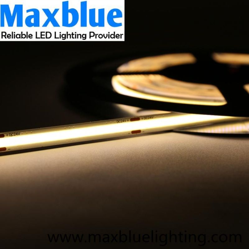 High Density 528chips 10W/15W COB LED Strip for Cabinet Lighting