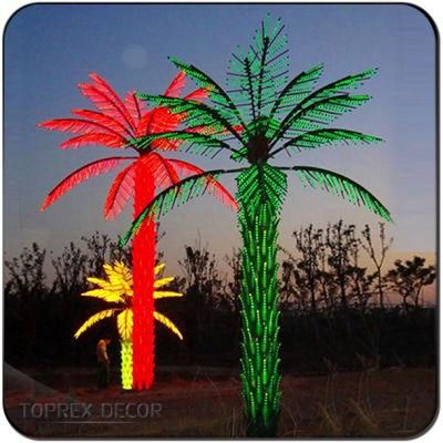 Eid Mubarak Decorations Party Supplies Decorative Light Palm Trees