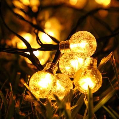 Wedding Party Multicolorful Ground Wall Solar String Strip Decoration LED Bulb Ball Lantern Lamp Light