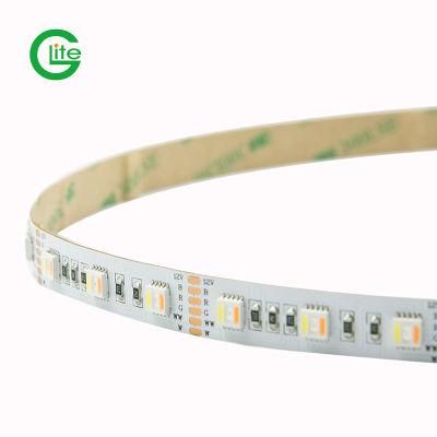 High Brightness LED Light Strip SMD5050 Rgbww 60LED 19W LED Strip DC24 Strip for Decoration