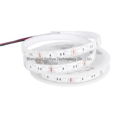 SMD 12V 24V LED Underwater Silicone Extrusion Waterproof IP68 Rope 5050 60 RGB Flexible LED Strip Light for Pool and Home Decoration Light