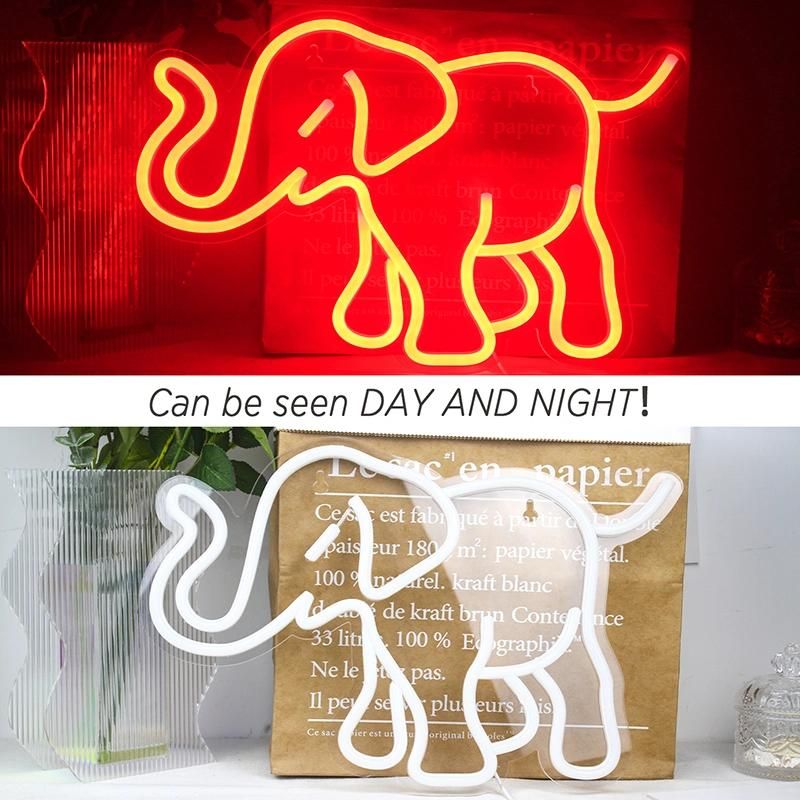 Drop Shipping Popular Colorful Customized Cartoon Waterproof Flex Light Custom LED Neon Sign