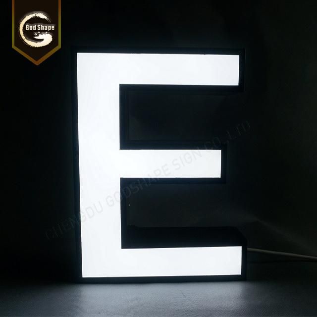 Factory Custom Handmade LED Channel Letter Frontlit and Backlit Sign