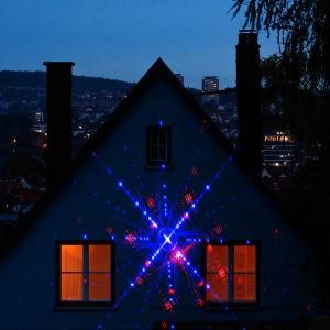 Laser Lighting Red and Blue Galaxy Laser Light for Christmas Decoration