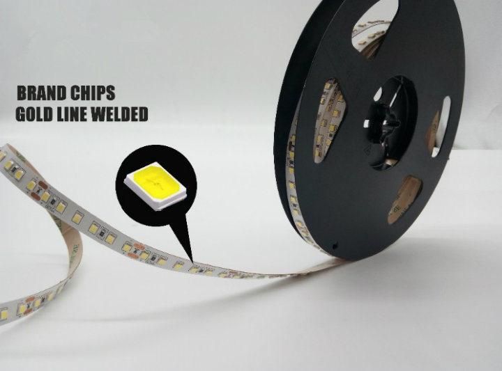 Chinese Factory 5mm 12V 2835 Super Brighhness IP68 Waterproof LED Strip Light for Decoration