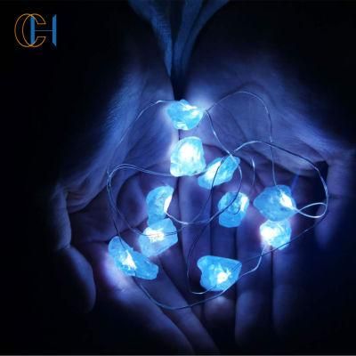 2021 Hot Selling Flashing Fairy Wedding Crismas Light Christmas Decoration Holiday Design Crystal Lights