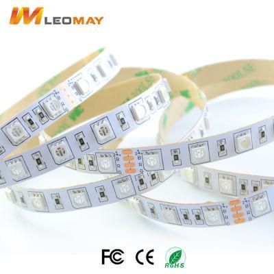 Wholesale Low Cost 10mm 60 LEDs/m 12V 24V SMD 5050 RGB Flexible LED Strip