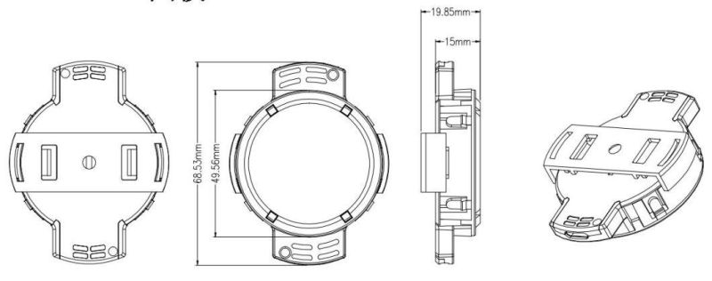 DMX Pixel Individual Controllable Dome 40mm Diamater