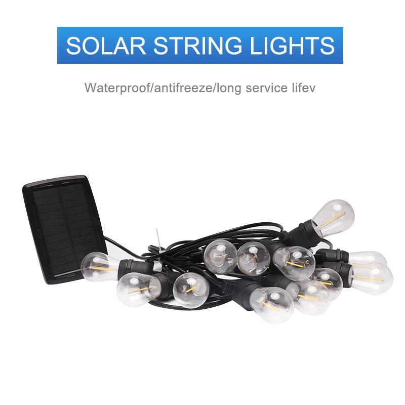 Waterproof for Gardens Wedding Party Solar LED String Light